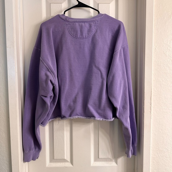 Sly Fox Threads x Krista Horton Cool Mom cropped sweatshirt XL - Picture 2 of 2